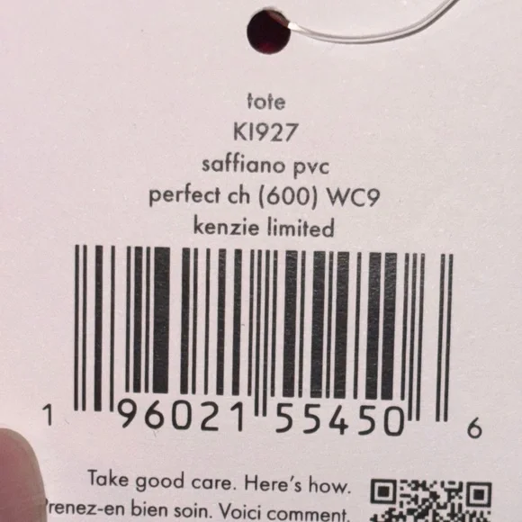 Kate Spade Kenzie Red Limited Edition Zip Top Tote - Picture 6 of 6